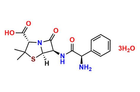 Ampicillin Trihydrate | CAS No- 7177-48-2 | Ampicillin acid