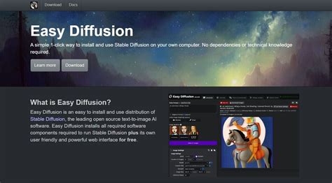 Easy Diffusion Experiments 的图像结果