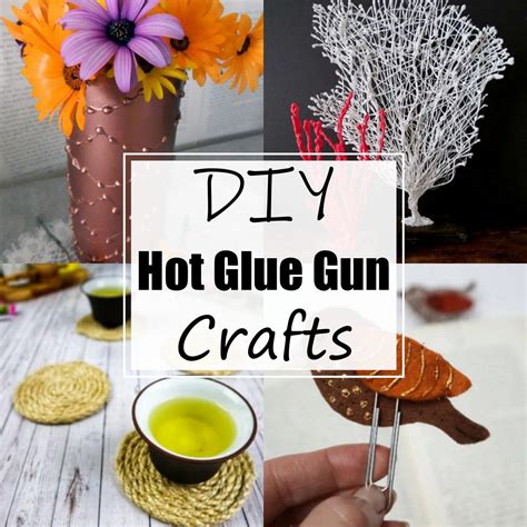 18 DIY Hot Glue Gun Crafts For Kids - All Sands