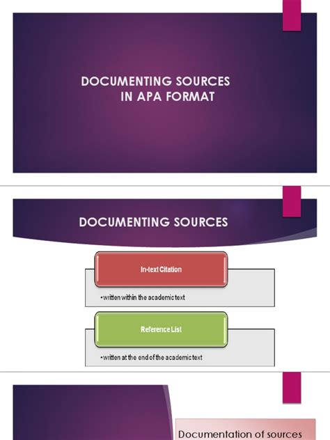 APA Format - In-Text Citation | PDF | Citation | English Language