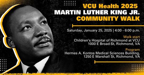 VCU Health 2025 Martin Luther King Jr. Community Walk, Children's ...