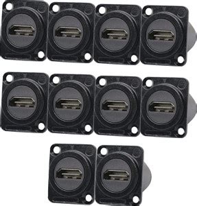 MX HDMI Female To HDMI Female Panel Mounting Connector, 4K Full HD 2789 ...