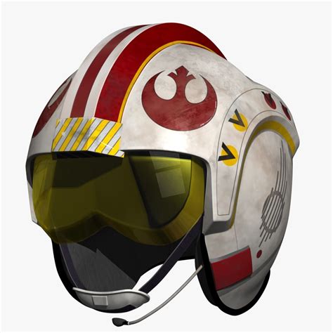 Luke Skywalker Helmet 3D Model $25 - .blend .fbx .obj .max - Free3D