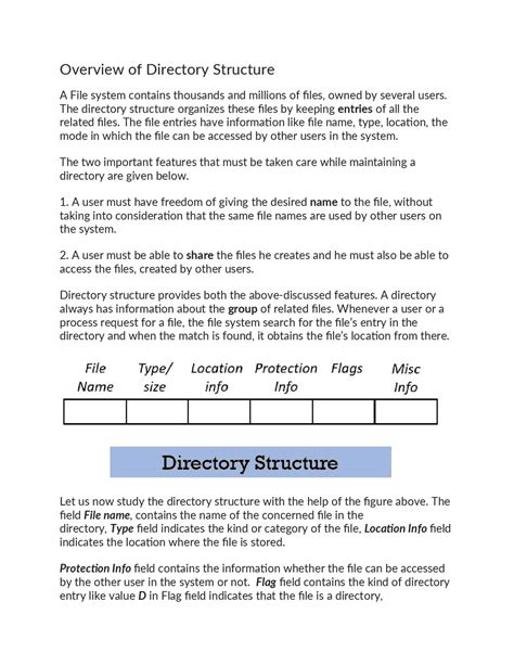 Image result for Directory Structure Tutorial