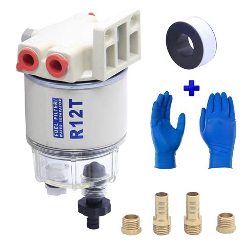 Buy BAIZHIHUA FS-8801-S Kit Fuel Filter/Water Separator Replaces R12T ...