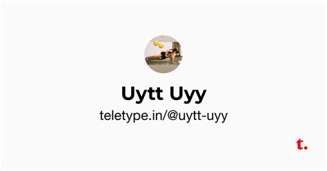 Uytt Uyy — Teletype
