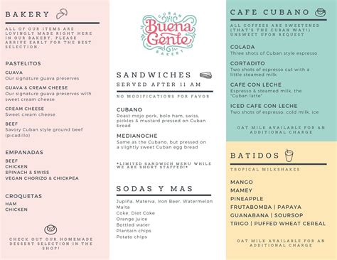 Buena Gente Cuban Bakery