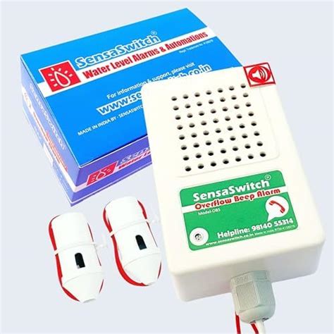 SensaSwitch Water Tank Overflow Alarm Bell with Water Sensor, Model-OCA ...
