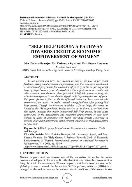 Economics Project Link Self-Help Group 的图像结果