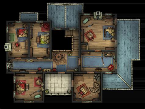 Image result for Manor RPG Map