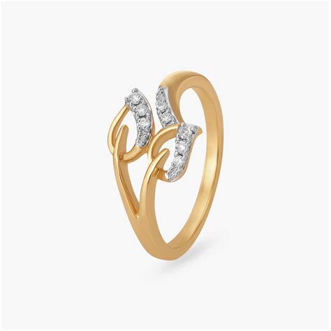 Tulip Dreamscape Bouquet Diamond Finger Ring