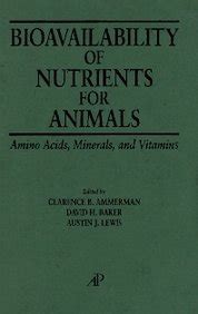 Amazon.in: Buy Bioavailability of Nutrients for Animals Book Online at ...
