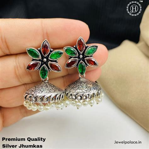 Oxidised Jhumka Earrings JH3912 – Jewel Palace
