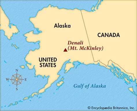 Denali Park Map