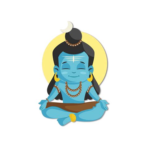 Buy Bhai Please Lord Shiva Wooden Fridge Magnet (Pack of 1) God ...