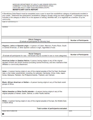 Data Report Form Examples 的图像结果