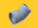 Ajay Pipes - SWR Fittings - Bend 45Degree - 3 inch (90 mm) Dia - SWR ...