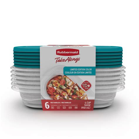 Rubbermaid Rectangular Food Storage Containers at Annalisa Hanley blog