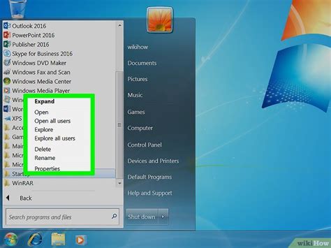 Image result for Start Programs Windows 7