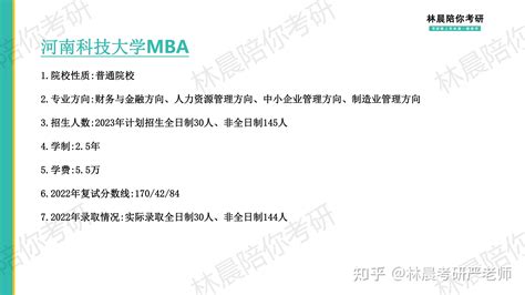 2024考研|河南地区工商管理(MBA)院校招生信息汇总 - 知乎