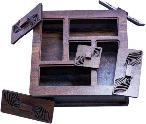 LAVNIK Wooden Utility Container - 200 ml Price in India - Buy LAVNIK ...