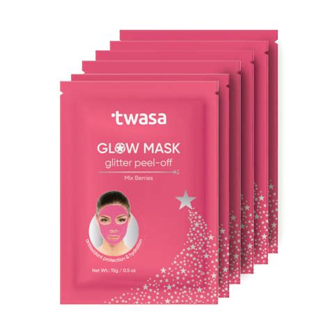 Buy Glitter Peel Off Mask Online in India - Shop Twasa Glow Mask ...