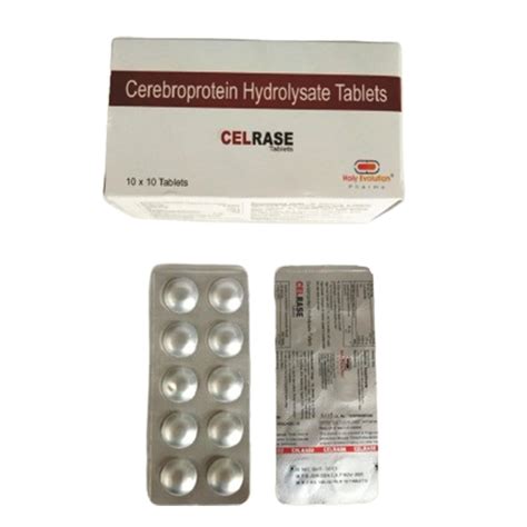 Celrase - Carebroprotein Hydrolysate Tablets - Holy Evolution Pharma