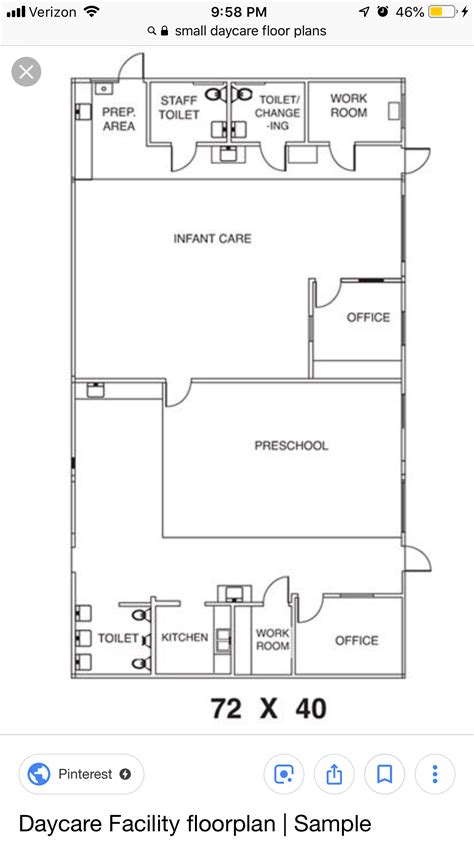 Home Daycare Floor Plan