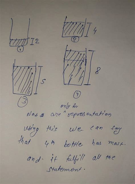 Activity TimeQ: Draw bottles according to the given instructions.a) The ...