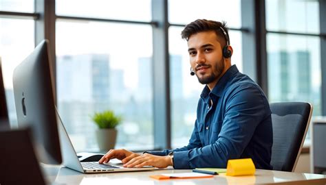Man at Computer Desk 的图像结果