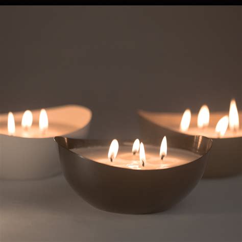Rosemoore Scented Premium Metal Large Bowl Candle Black - Pacific Ocean ...