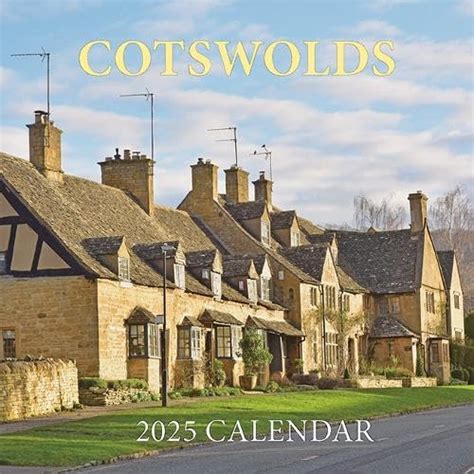Buy Cotswolds Small Square Calendar - 2025 Book Online at Low Prices in ...