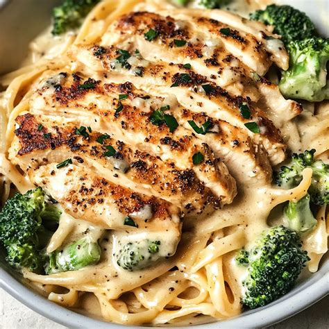 Low Calorie Chicken Alfredo