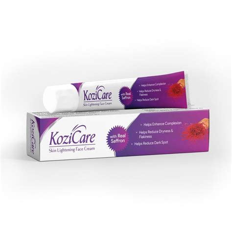 Kozicare Skin Lightening Cream | Saffron Face Cream for Glowing Skin|