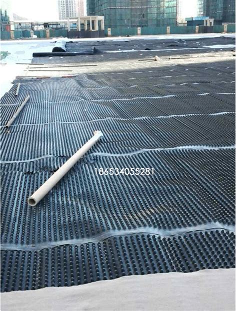 地下室车库HDPE排水疏水板 滤水板 屋顶绿化塑料凹凸型蓄排水板-阿里巴巴