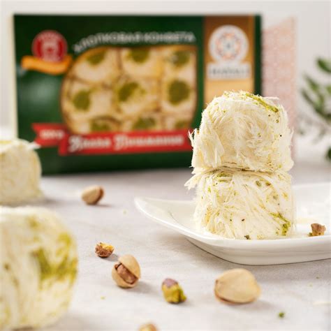 Халва Пишмание 120 гр./ Конфета хлопковая с фисташкой/ HAYALI - купить ...