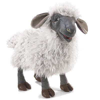 Folkmanis Gray Sheep Hand Puppet Plush - Interactive India | Ubuy