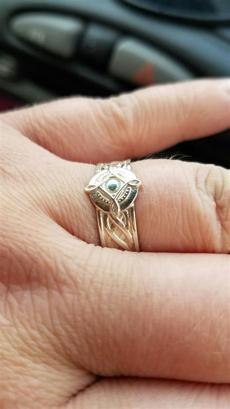 The Amulet of Mara engagement ring that my fiance modeled and had 3D ...