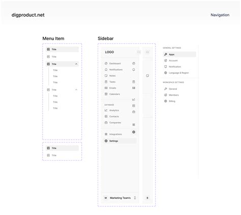 Best 34+ Free Horizontal Navigation Menus