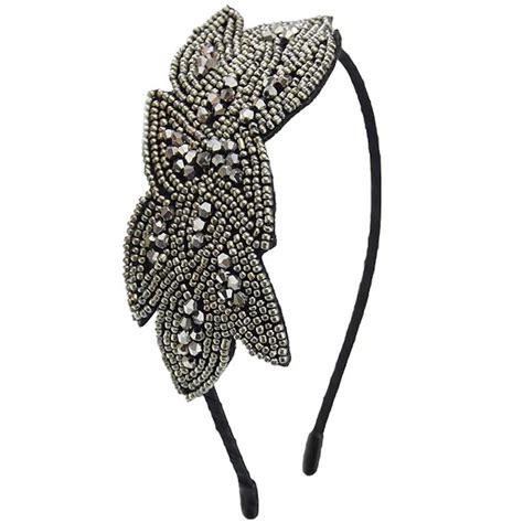 1920s Flapper Headbands for Women 20s Vintage Headpiece Rhinestone ...