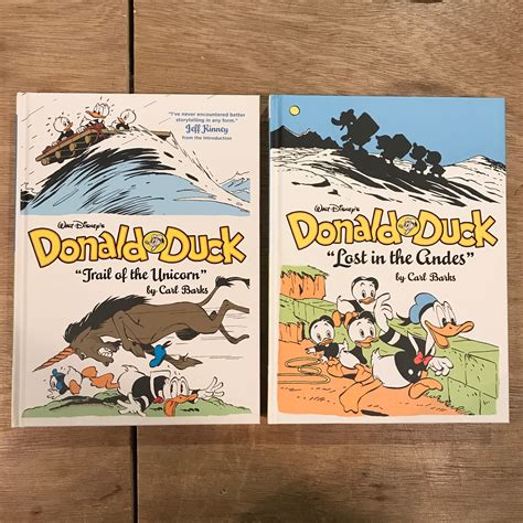 WALT DISNEY'S Donald Duck "Trail of the Unicorn" & "Lost in the Andes ...