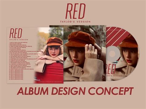 RED (Taylor's Version) Album Design Concept nel 2021