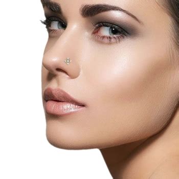 Buy Diamond Nose Pin At Best Price | Gold Diamond Nose Pin For Women ...