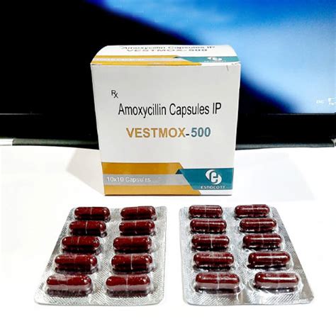 VESTMOX-500 Capsules Estocott Pharma Pvt. Ltd.