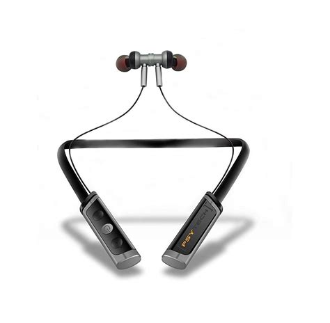 PSYTECH 4D Heavy Bass Neck Band Style Stereo Wireless Bluetooth Headset ...