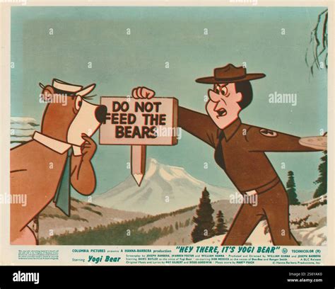 Hey There Its Yogi Bear 1964 Hanna Barbera Productions Animation Stock ...