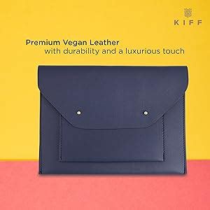 KIFF Vegan Leather Zen A5 File Folder for Documents, Certificates File ...