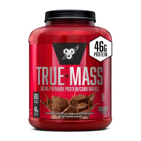 Bsn True Mass Weight Gainer Muscle Mass Gainer Protein Powder ...