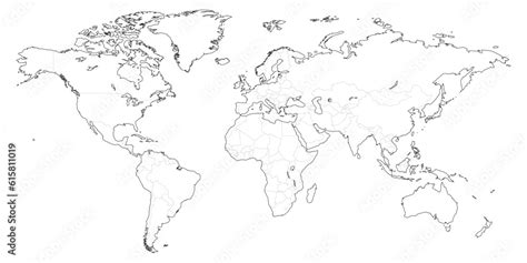 World Map Outline 的图像结果