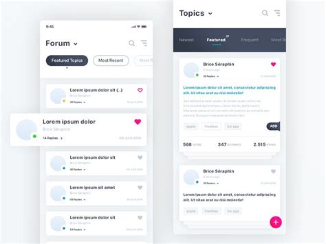 Image result for Create Forum App Design